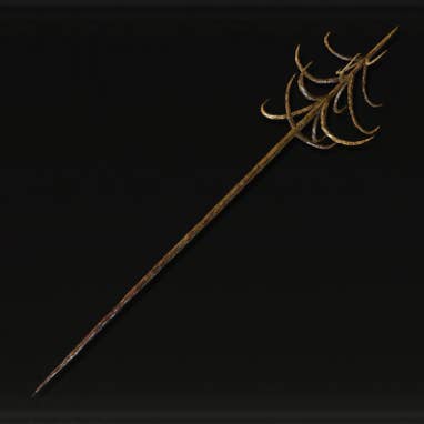 Icon of the Barbed Staff-Spear in Elden Ring: Shadow Of The Erdtree.